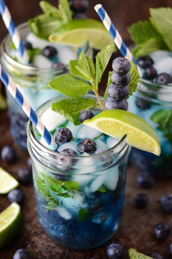 blueberry detox beverage for losing weight